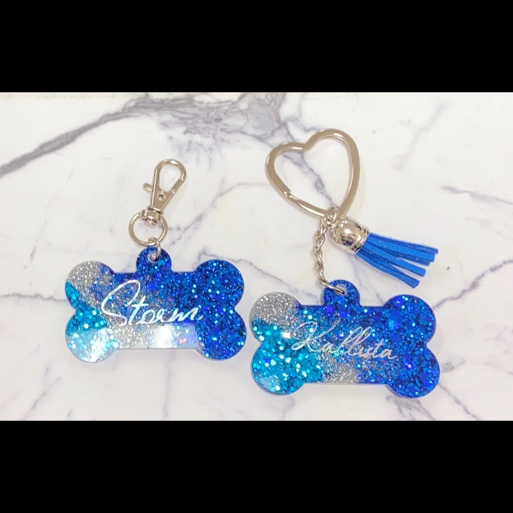 Dog Tag and Keychain Set